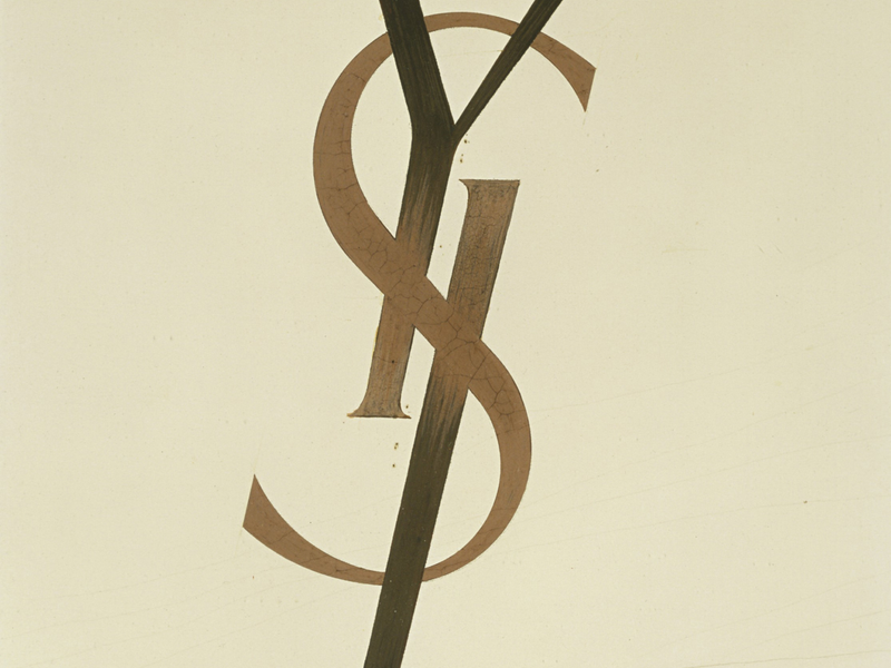 YSL monogram, 1963