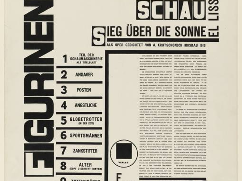 PROUN (Project for the Affirmation of the New), 1919/1923