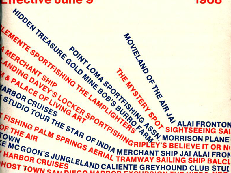 American Airlines identity, 1967