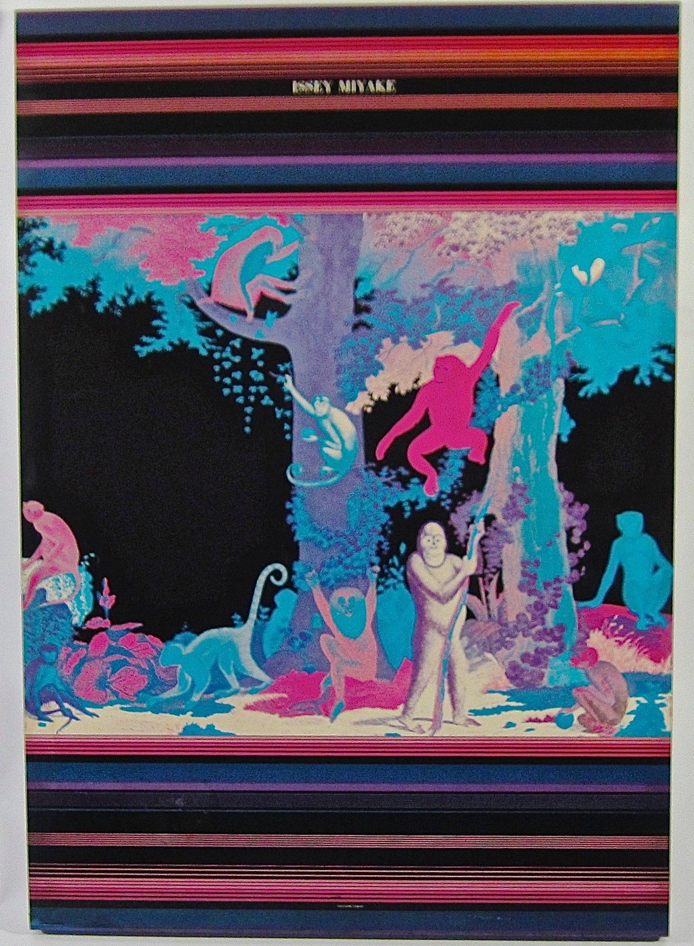 Issey Miyake F.I.T. New York show poster, c.1973, Tadanori Yokoo