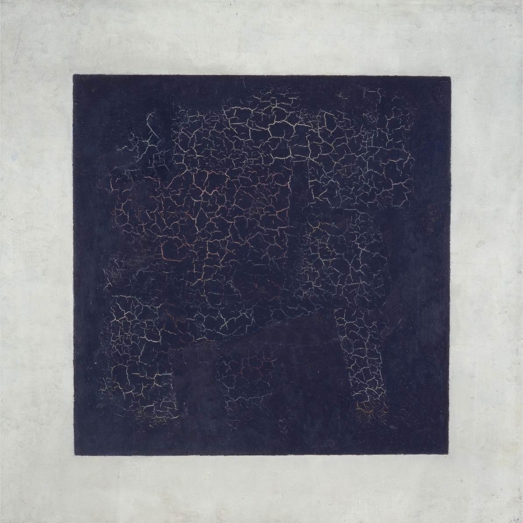 Kazimir Malevich, Black Square, 1915 — oil on linen, Tretyakov Gallery, Moscow