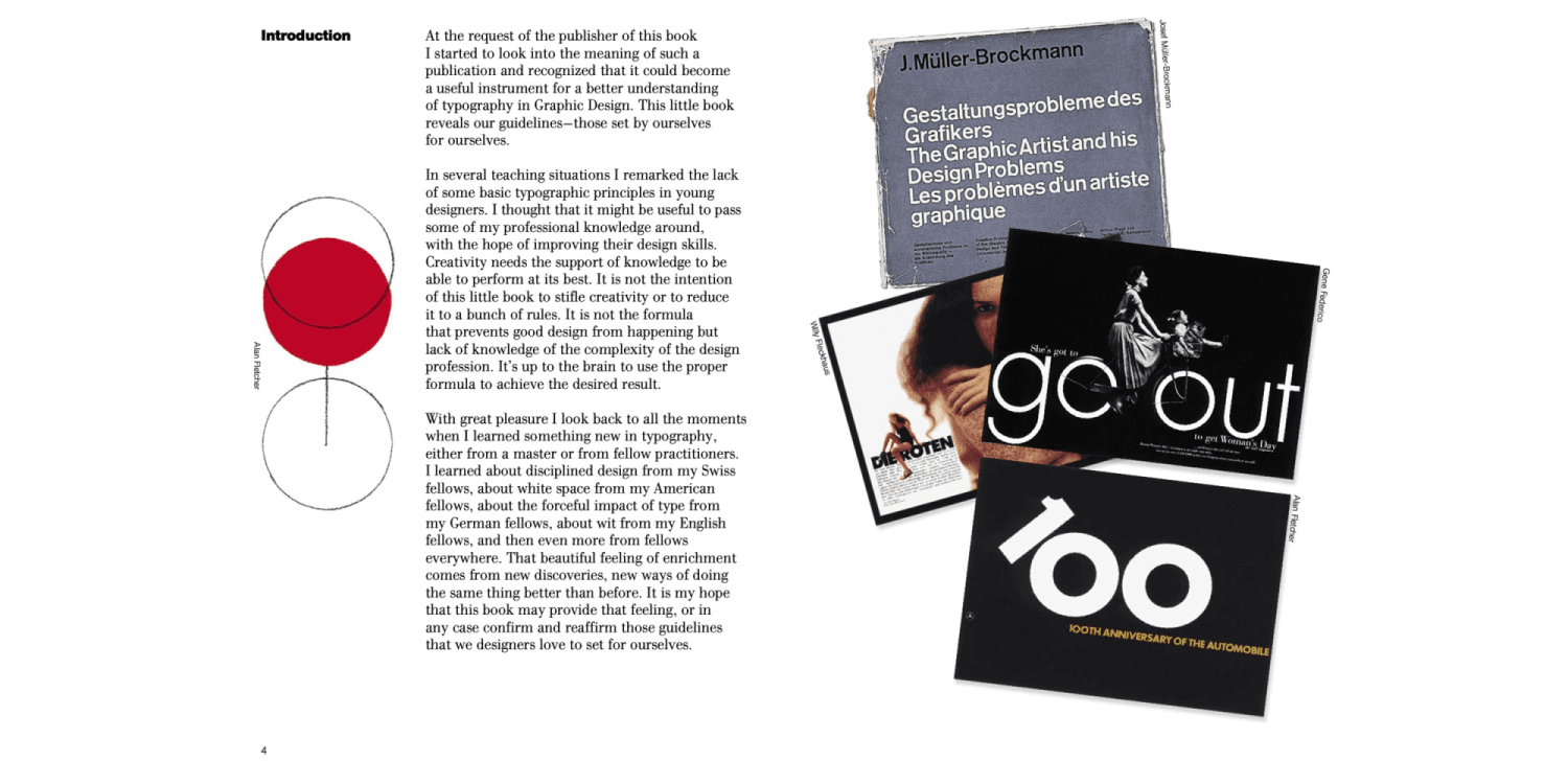 The Vignelli Canon (2010) — cover of the Lars Müller Publishers edition, white ground with black Bodoni title type