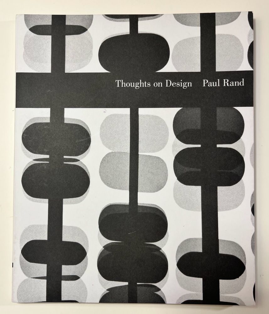 Paul Rand, Thoughts on Design, 1947, book cover