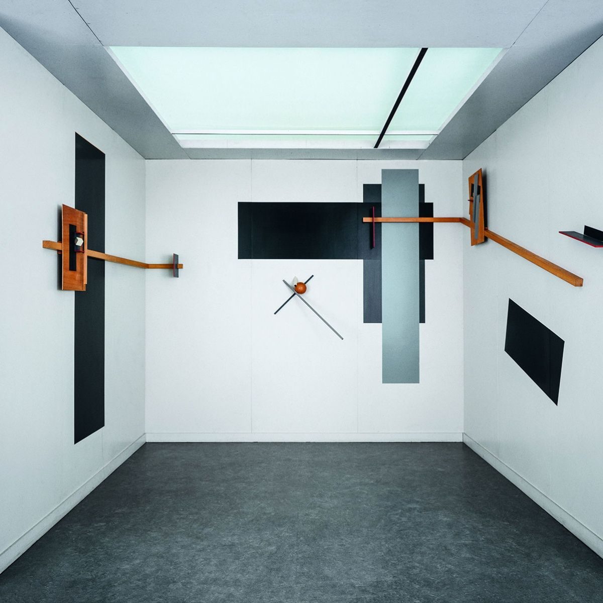 Proun Room reconstruction, Stedelijk Van Abbemuseum Eindhoven, 1965