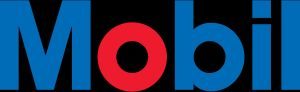 Mobil wordmark with red O, 1964