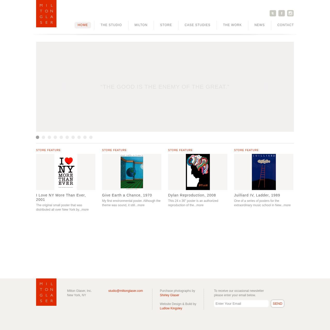 Milton Glaser — official website