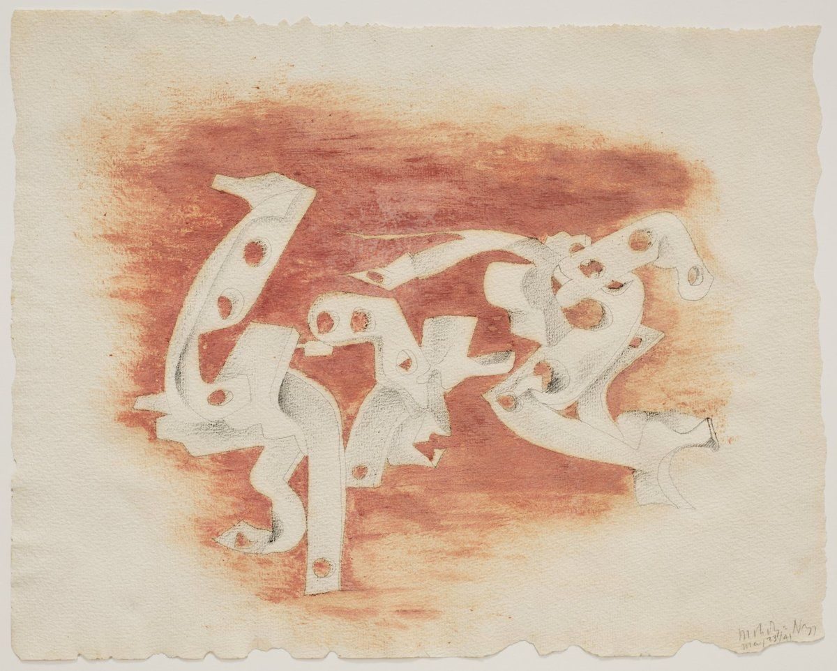 Photogram designed for the cover of Vision in Motion by L ászló Moholy-Nagy, 1941 — abstract light composition