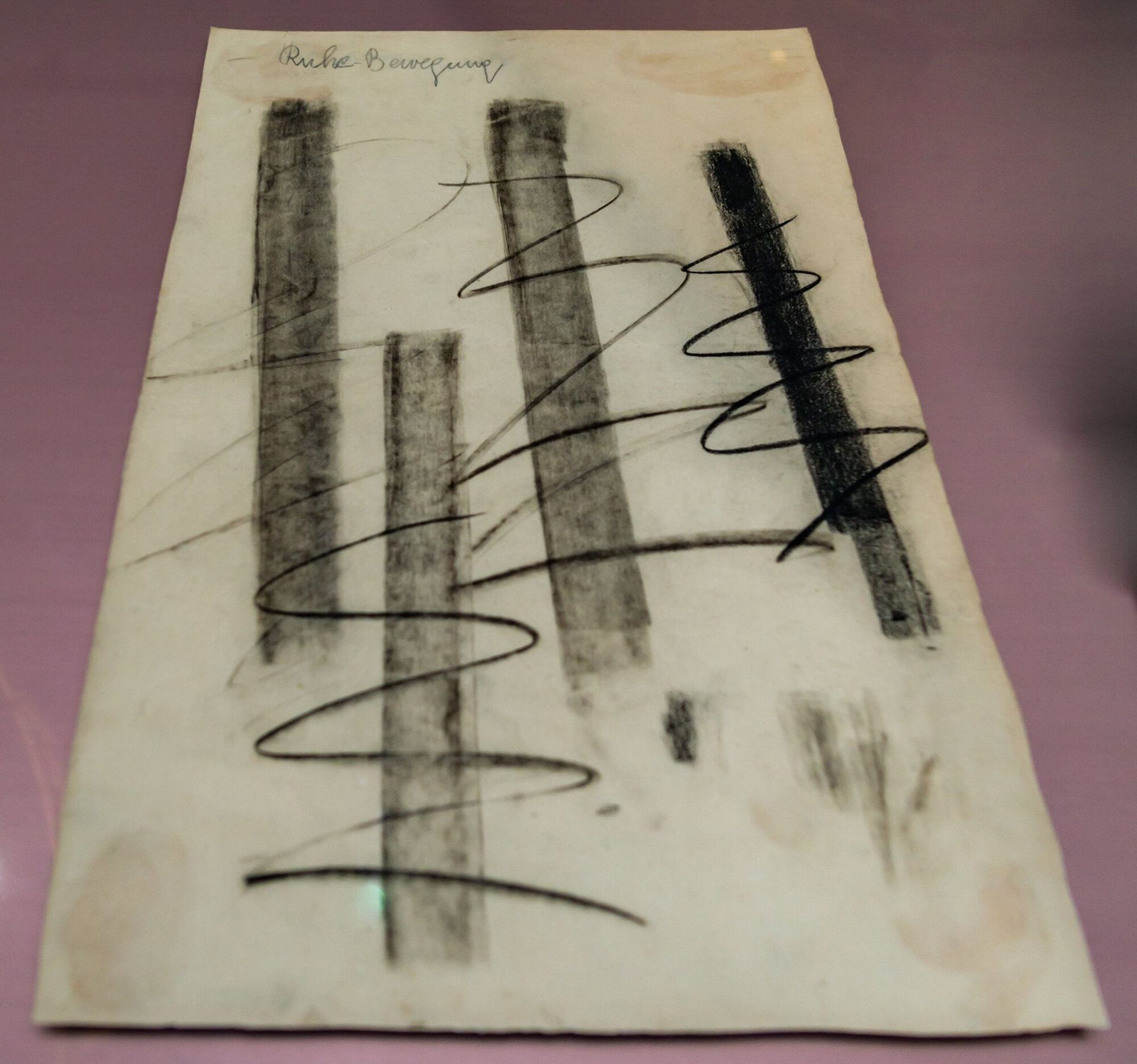 Anny Wottitz, contrast study — Vorkurs (Preliminary Course), Bauhaus c. 1923