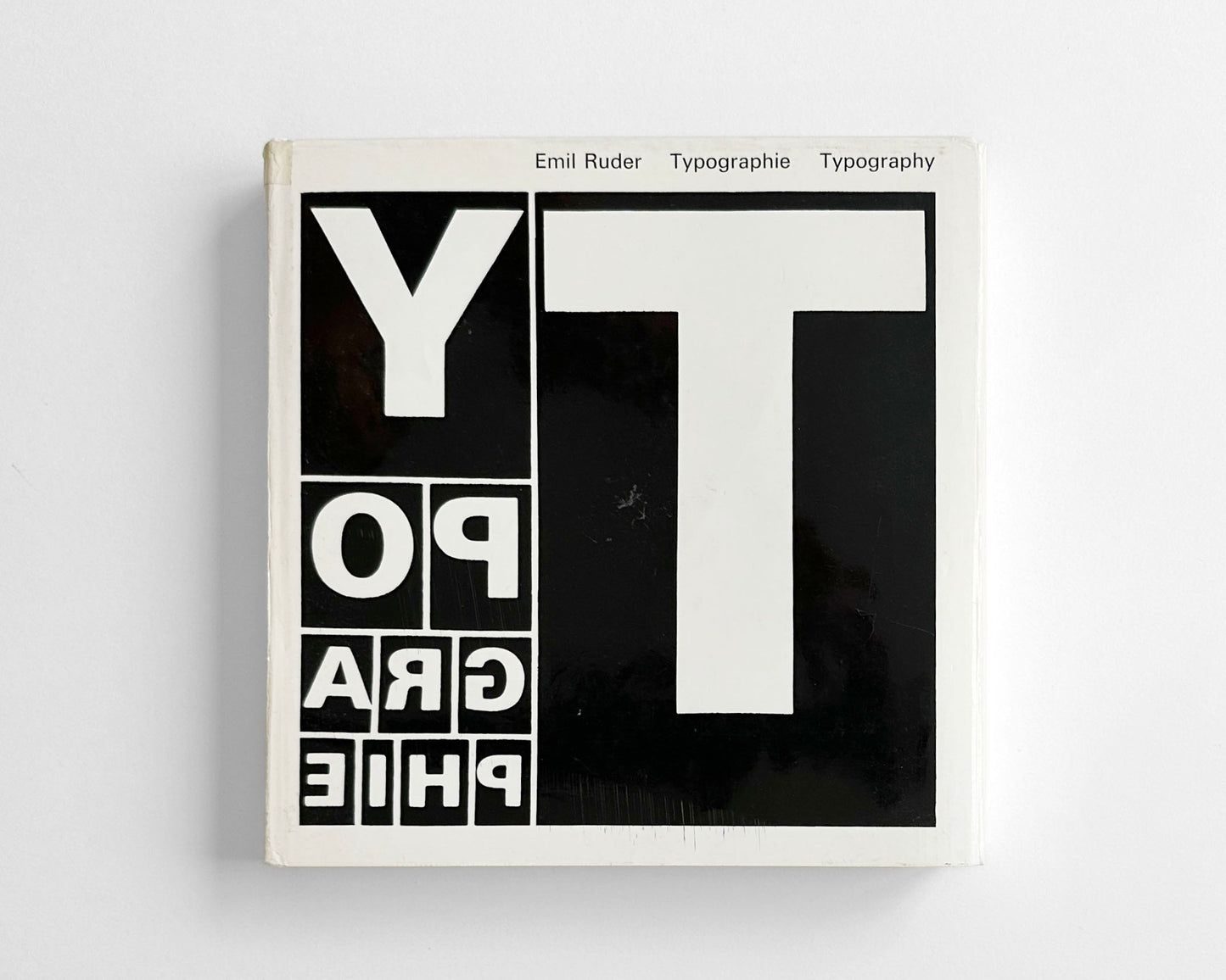 Typographie Typography A Manual of Design by Emil Ruder, Niggli 1967