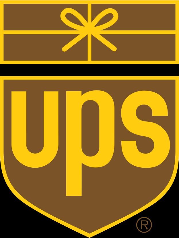 Paul Rand, UPS logo (shield with parcel), 1961